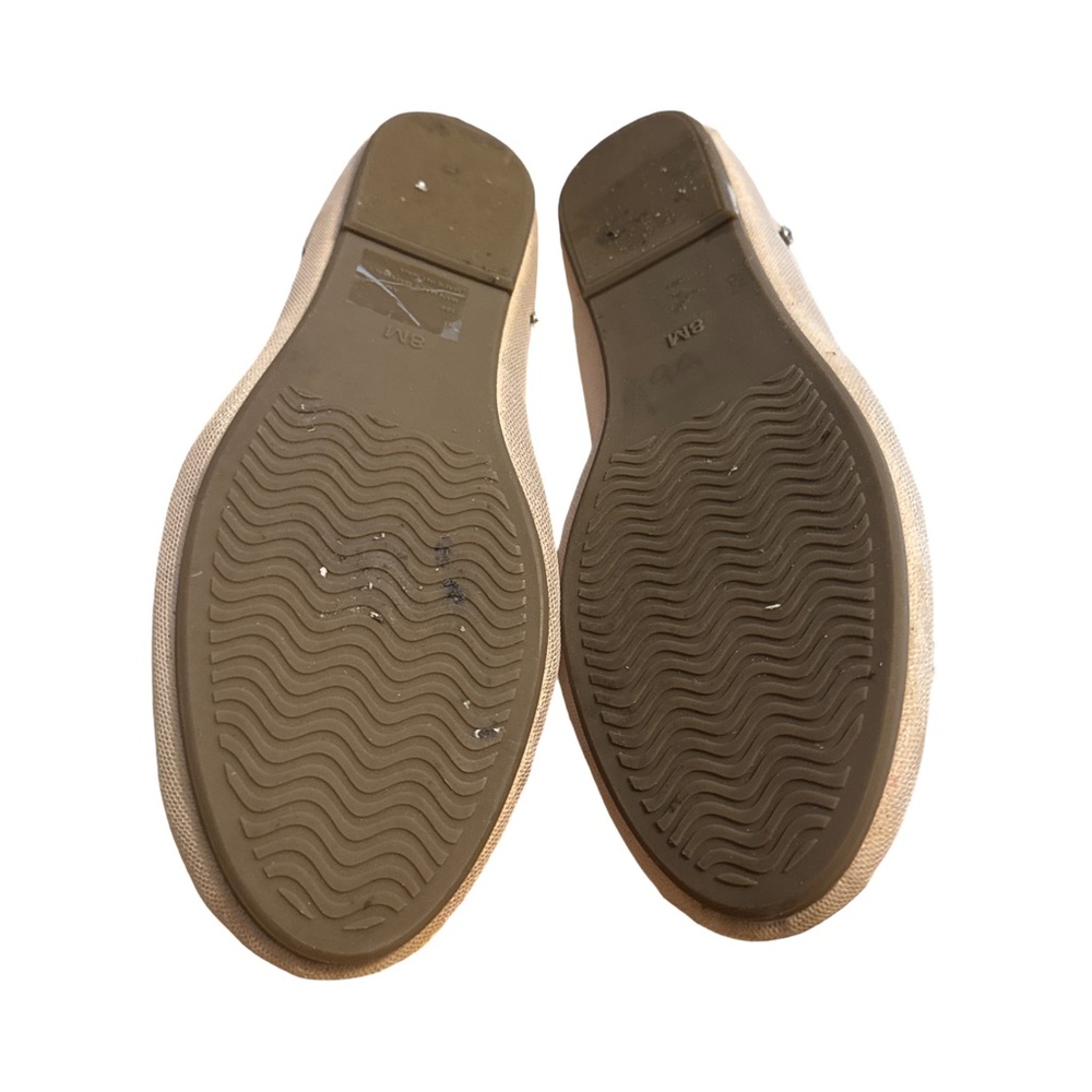 Chic Cream Flats with Rhinestone Details - Picture 4 of 8
